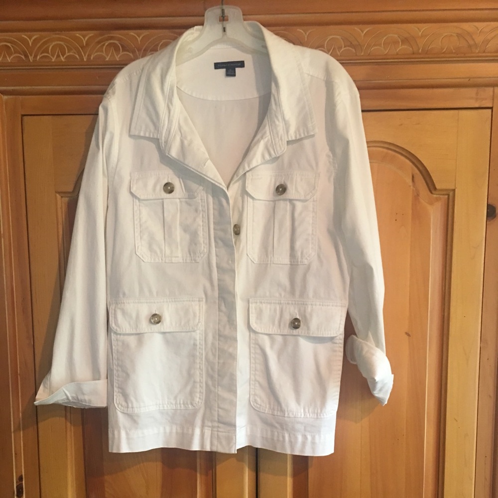 XL Tommy Hilfiger wht jacket